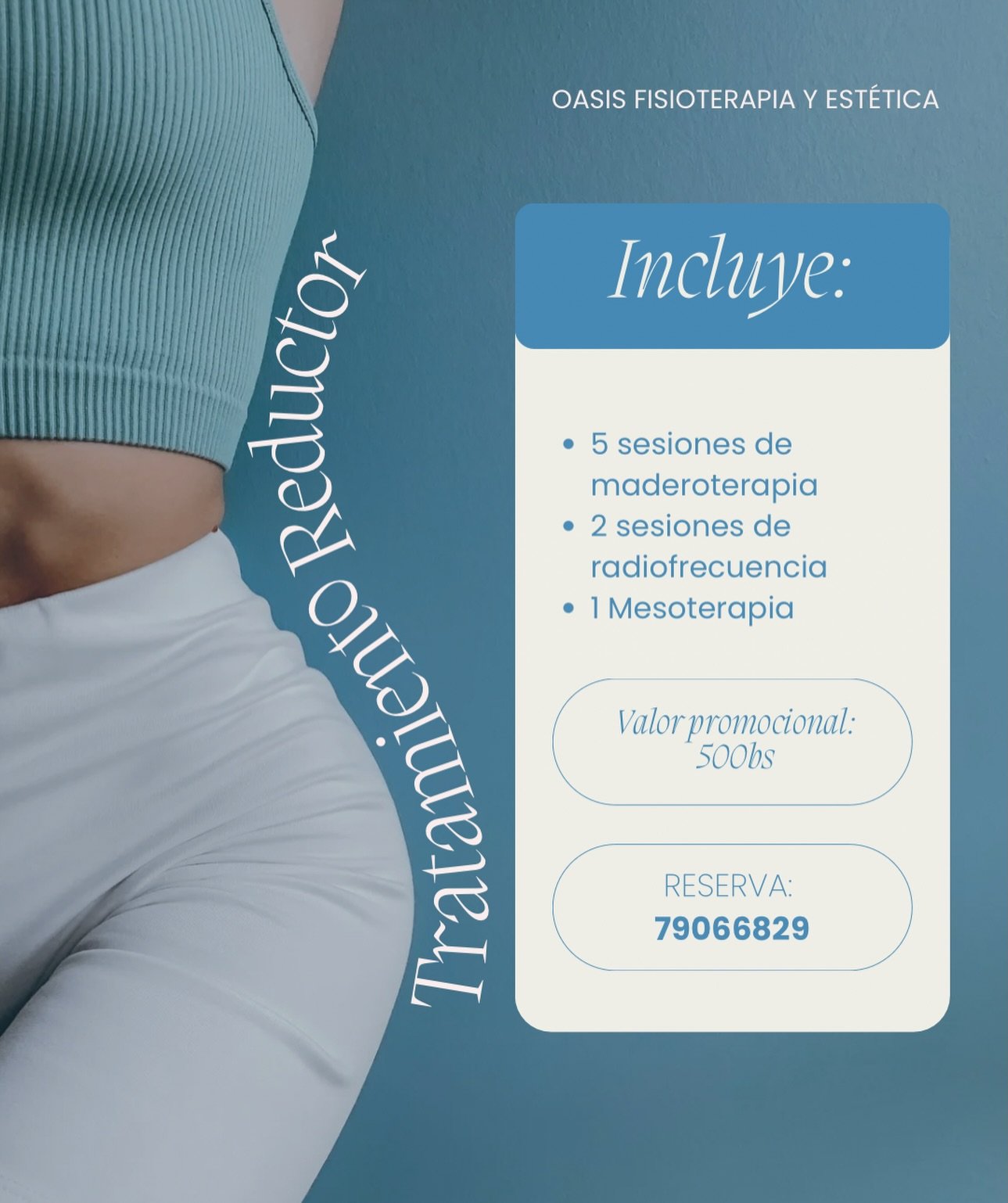 Centro de estética y fisioterapia Oasis, Claudia Jordan Santa Cruz Bolivia